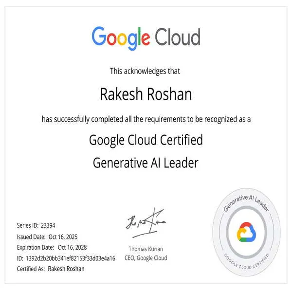 Generative AI Leader