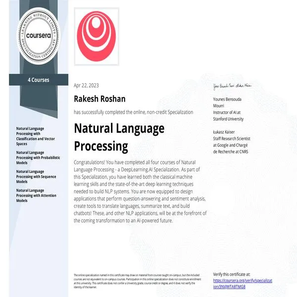 Natural Language Processing